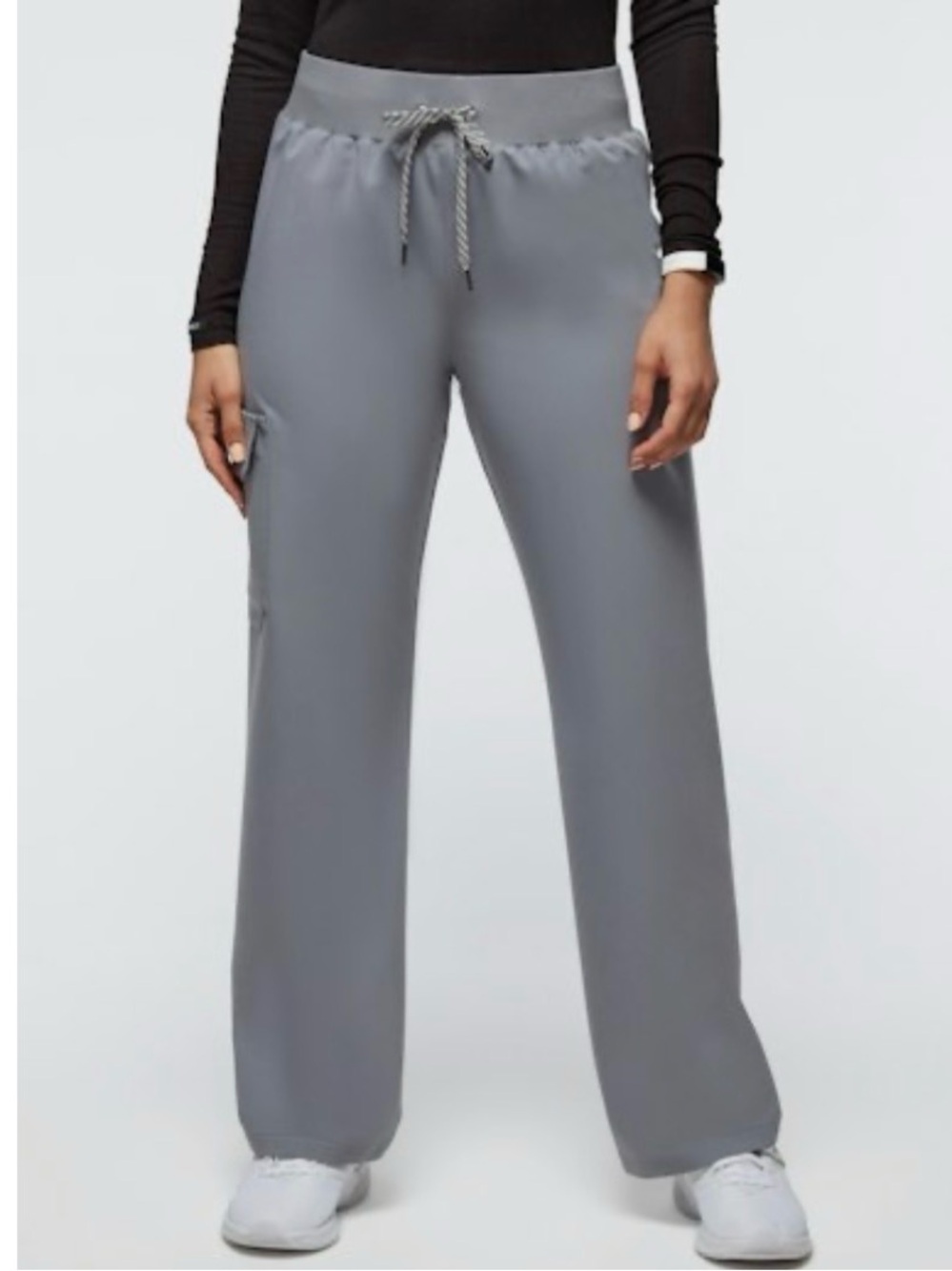 JAANU Women's 4-Pocket Scrub Pant - Gray. NWOT.